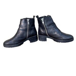 URBAN OUTFITTERS LAVORAZIONE ARTIGIANA Zipper Combat Boots - 9